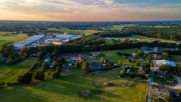 Gelderland, Drone foto door Mike Admiraal (bron: shutterstock)