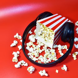 Muziek en films door Maksim Safaniuk (bron: Shutterstock)