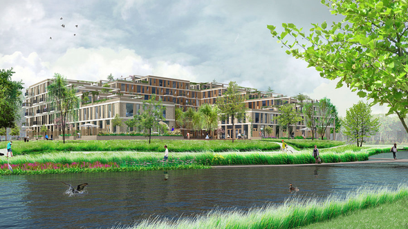 Proeftuin Erasmusveld winnend ontwerp