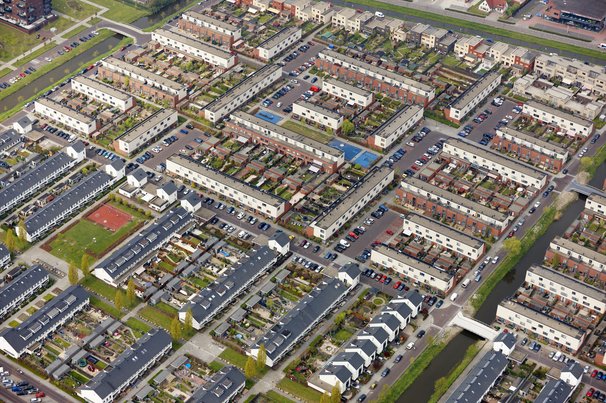 Luchtfoto van Vinexwijk door R. de Bruijn_Photography (bron: Shutterstock)