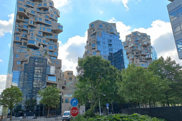 Valley, Amsterdam-Zuidas door Ceescamel (bron: Wikimedia Commons)
