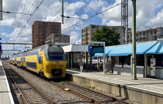 Station Heerhugowaard door Kees de Graaf (bron: Gebiedsontwikkeling.nu)