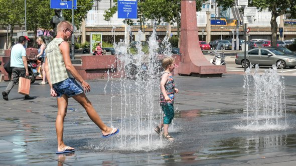 Hittegolf in Eindhoven door Nicolas Economou (bron: Shutterstock)