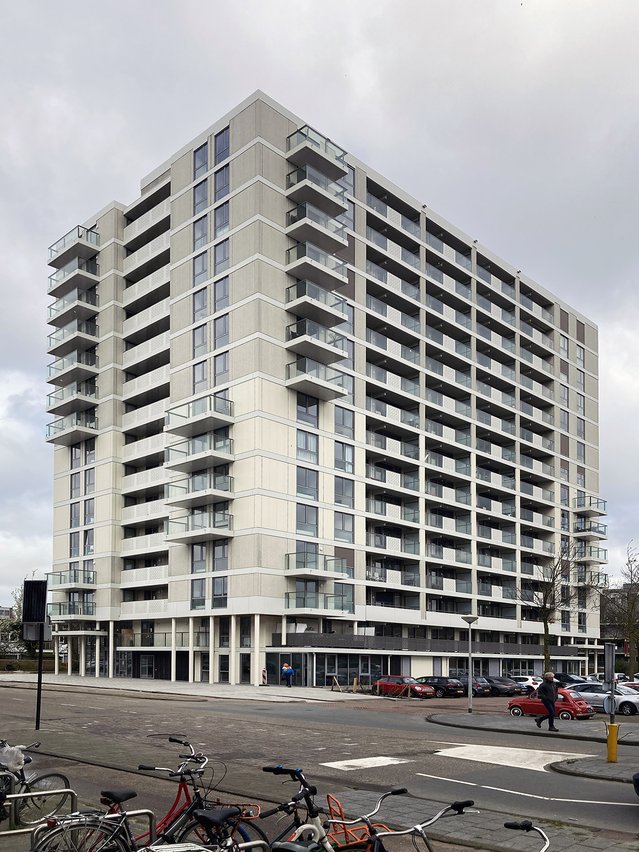 De flat aan de Statenjachtstraat na renovatie door Eigen Haard (bron: Eigen Haard)
