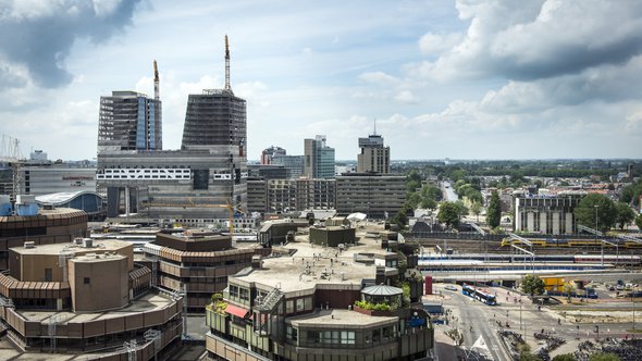 Hoog catherijne Utrecht -> beeldenbank SKG door Redactie Gebiedsontwikkeling.nu (bron: Gebiedsontwikkeling.nu)