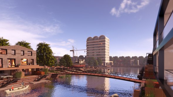 Meppel deelproject Scheepswerf-Kop van Noordpoort  (1) door gemeente Meppel (bron: gemeente Meppel)