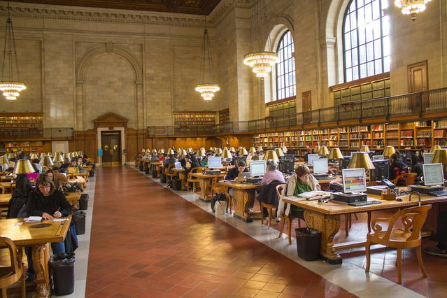 De New York Public Library door Pisaphotography (bron: Shutterstock)