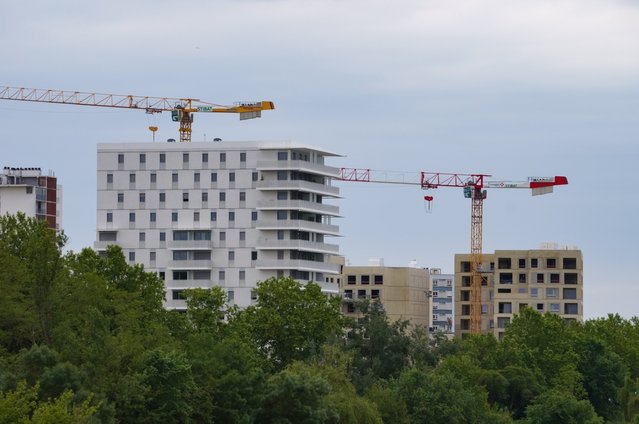 Nieuwbouw in Toulouse, Frankrijk. door Spech (bron: Shutterstock)