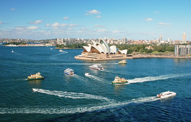 Opera House in Sydney door Jiri Foltyn (bron: Shutterstock)