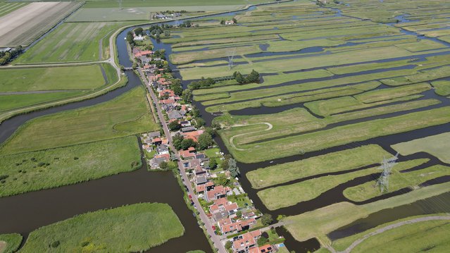 Luchtfoto Grootschermer door Iveau Kakker (bron: shutterstock.com)