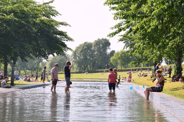 the westerpark, Amsterdam door Claudio Armandi (bron: Shutterstock)