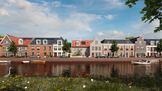 In Weespersluis realiseren BPD en samenwerkingspartners een nieuw ‘woonlandschap’: integrale gebiedsontwikkeling combineert wonen, water en natuur door Theo van Leur (bron: Theo van Leur)