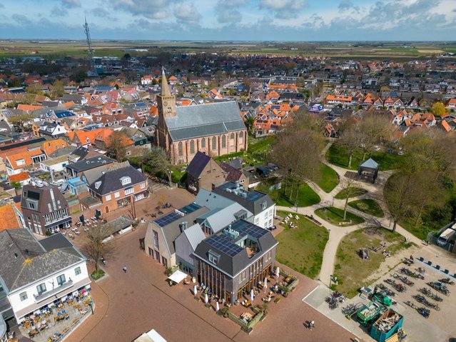 Centrum van Den Burg op Texel door Robin Dessens (bron: Shutterstock)
