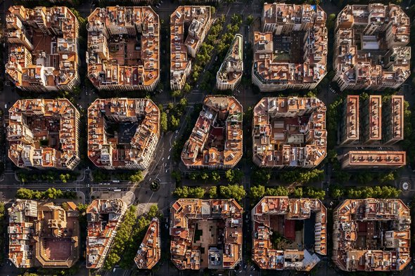 Eixample, Barcelona door ikumaru (bron: Shutterstock)