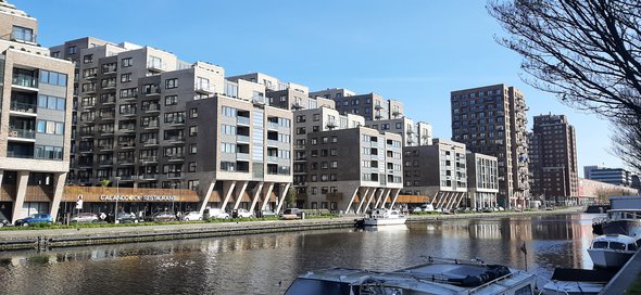 Caland Dock aan het Laakkanaal door Haan en Laan (bron: Haan en Laan)