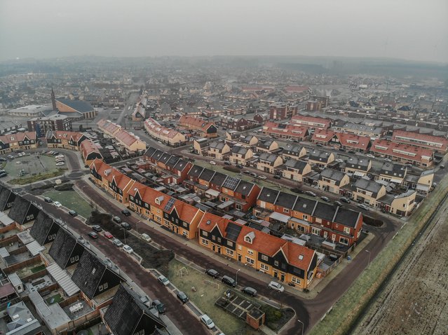 Luchtfoto Urk door fokke baarssen (bron: shutterstock.com)