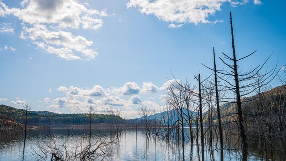 Lake Shuparo, Hokkaido door KUROKAWA MOKU (bron: Shutterstock)