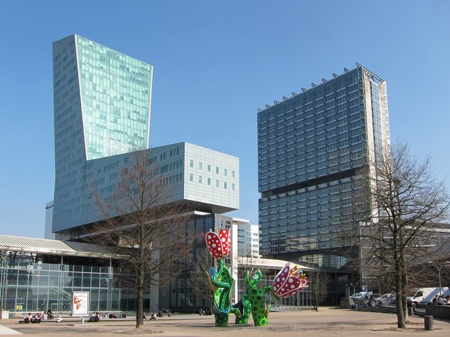 Euralille tours door Under (bron: Wikimedia)