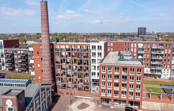 Vogelvlucht van Drie Hoefijzers, Breda door AM (bron: AM)