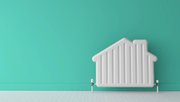 Verwarmingsradiator in de vorm van een huis. door Ink Drop (bron: Shutterstock)