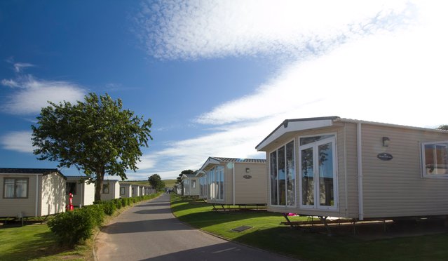 Caravan holiday park door David Phillipson (bron: Shutterstock)