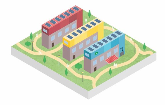 Concept van optoppen door MUST (bron: MUST)