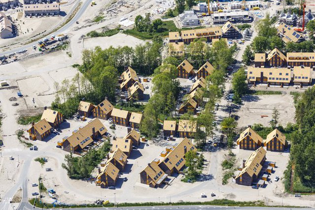 Luchtfoto Bomenrijk Almere Duin door Top-Shot (bron: Gemeente Almere)