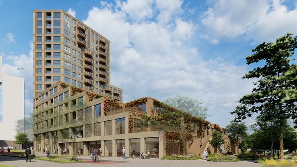Render Peperklip 1 door Akro Consult (bron: Akro Consult)