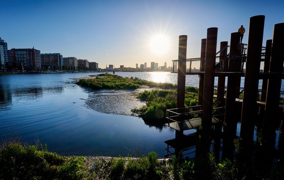 Getijdenpark in wording door Erik Jansen (bron: Ministerie van Volkshuisvesting en Ruimtelijke Ordening)