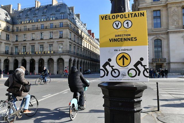Rue de Rivoli, Parijs door Oliverouge 3 (bron: shutterstock)