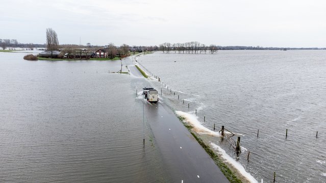 Wateroverlast Hattem door Paul Klein NL (bron: Shutterstock)