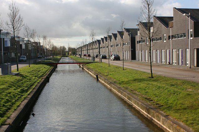 Houtrakgracht Langerak Utrecht door Itsramon (bron: Wikipedia Commons)