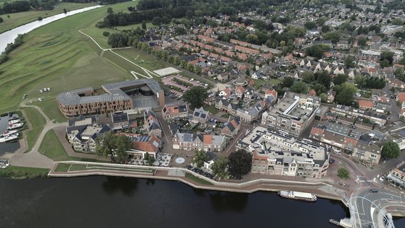 Luchtfoto Dalfsen door Loostad (bron: Loostad)