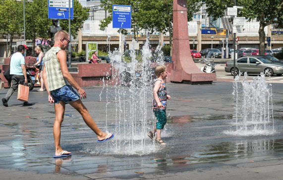 Hittegolf in Eindhoven door Nicolas Economou (bron: Shutterstock)