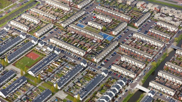 Luchtfoto van Vinexwijk door R. de Bruijn_Photography (bron: Shutterstock)
