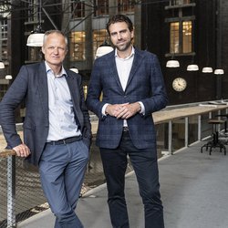 Co Verdaas en Tom Daamen door Marc Blommaert (bron: Gebiedsontwikkeling.nu)