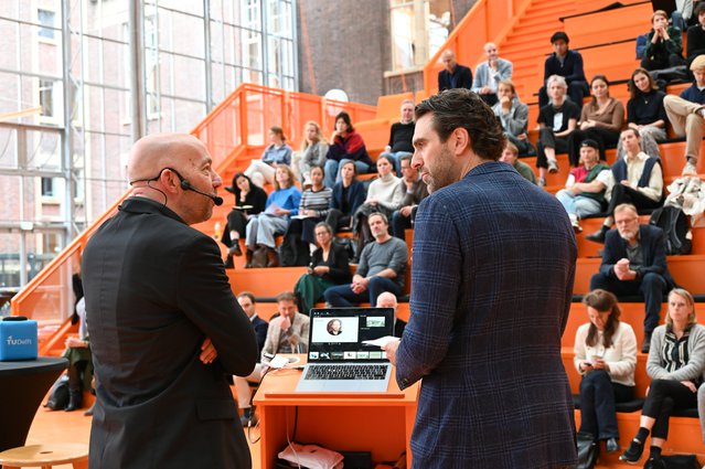 Marco Broekman (l) en Tom Daamen door Ineke Lammers (bron: Stichting Kennis Gebiedsontwikkeling)