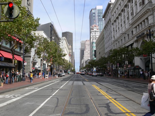 market street san francisco | cc 3.0 andreas praecke