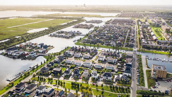 Noorderplassen in Almere door Pavlo Glazkov (bron: shutterstock)