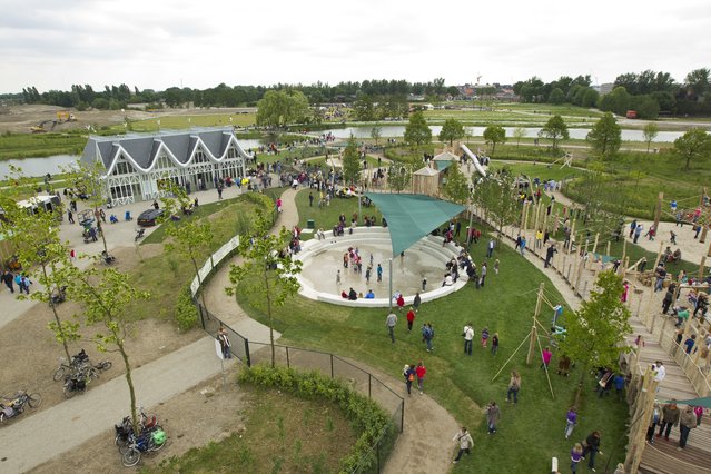Máximapark Utrecht door Wim van IJzendoorn (bron: Gouden Piramide)