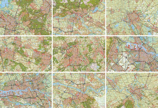 Stadsplattegronden in 2020 door Topotijdreis (bron: Topotijdreis)