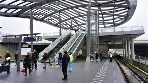 Metrostation Noorderpark 2018 Wikimedia Commons door Mojito (bron: Wikimedia commons)