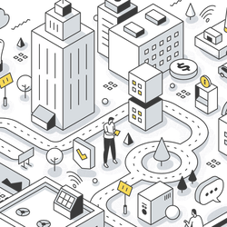 Smart City concept door Rassco (bron: Shutterstock)