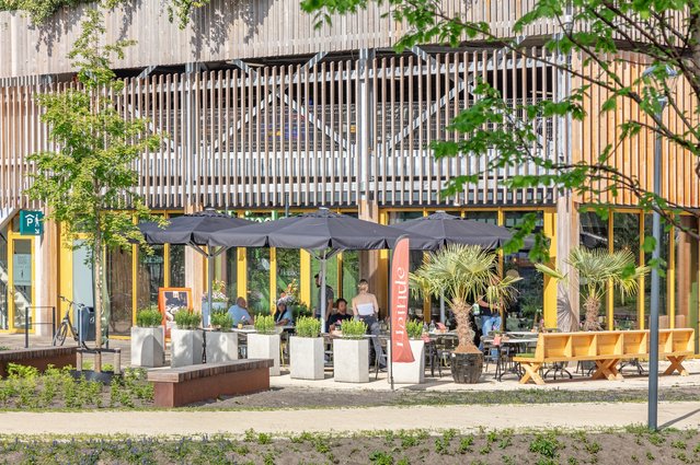 Plint modulair parkeergebouw door Laurens Kuipers (bron: Dura Vermeer)