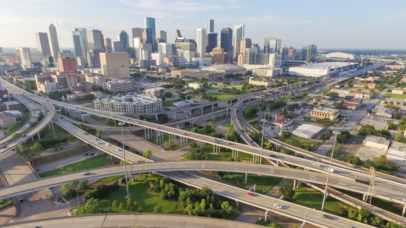 Intersection highways 45 and 69, America door Trong Nguyen (bron: Shutterstock)