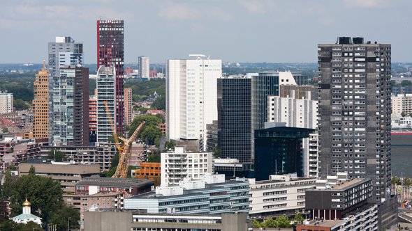 Rotterdam aerial SHUTTERSTOCK