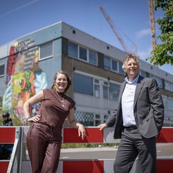 Willemijn de Boer en Wicher Mol door fotograaf Peter van Aalst (bron: BPD)