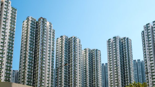 Appartementen in Hongkong door hanohiki (bron: Shutterstock)