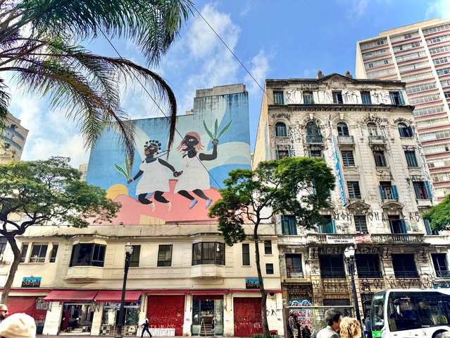 Stadshart Sao Paulo door Wouter Jan Verheul (bron: Wouter Jan Verheul)