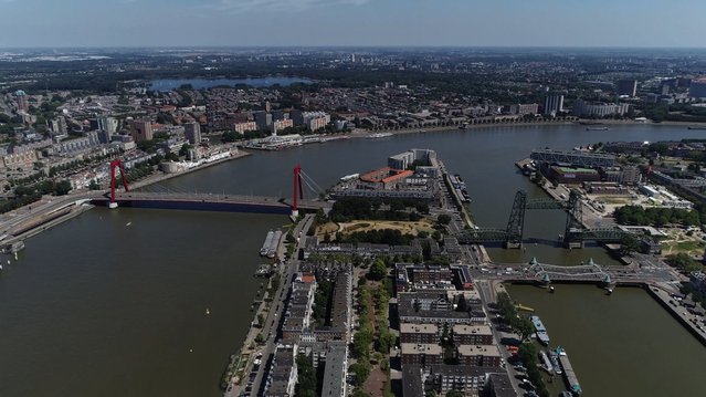 Noordereiland, Rotterdam door GLF Media (bron: Shutterstock)